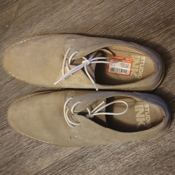 Men's Faux Suede Loafers - Picture 3 of 3